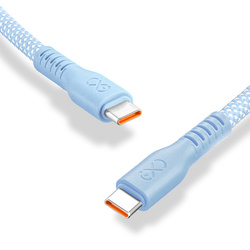 Kabel USB2.0 - USB-C eXc WHIPPY 2m biały