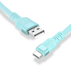 Kabel USB2.0 - USB-C eXc WHIPPY 2m biały