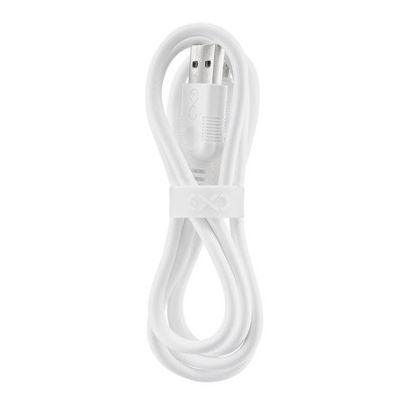 Kabel USB - micro USB eXc WHIPPY 0.9m biały