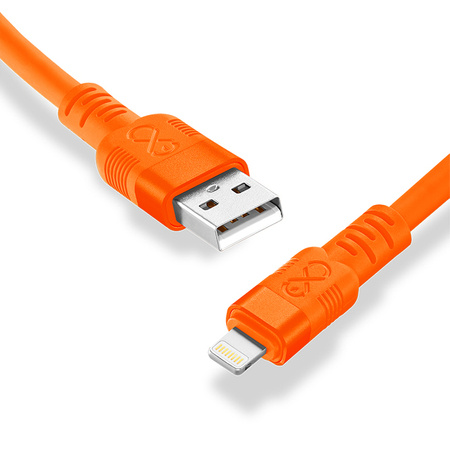 Kabel USB2.0 - USB-C eXc WHIPPY 2m biały