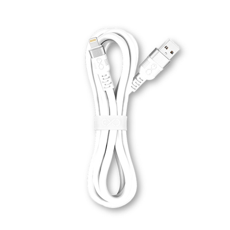 Kabel USB2.0 - USB-C eXc WHIPPY 2m biały