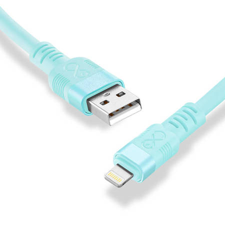 Kabel USB2.0 - USB-C eXc WHIPPY 2m biały