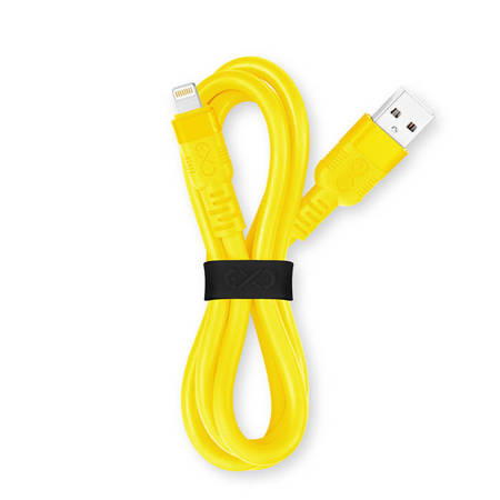 Kabel USB2.0 - USB-C eXc WHIPPY 2m biały