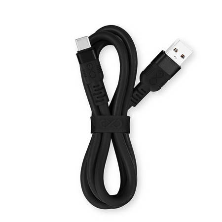 Kabel USB2.0 - USB-C eXc WHIPPY 2m biały