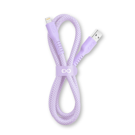 Kabel USB2.0 - USB-C eXc WHIPPY 2m biały