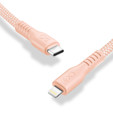 Kabel USB2.0 - USB-C eXc WHIPPY 2m biały