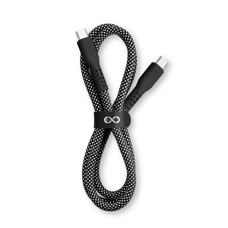 Kabel USB2.0 - USB-C eXc WHIPPY 2m biały