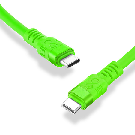 Kabel USB2.0 - USB-C eXc WHIPPY 2m biały