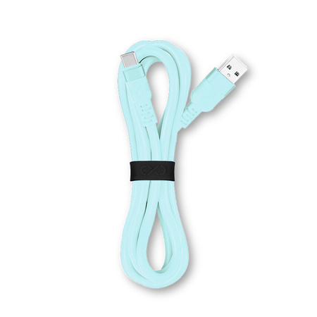 Kabel USB2.0 - USB-C eXc WHIPPY 2m biały