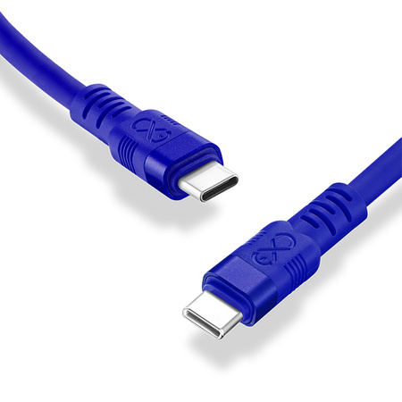 Kabel USB2.0 - USB-C eXc WHIPPY 2m biały
