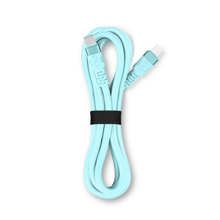 Kabel USB2.0 - USB-C eXc WHIPPY 2m biały