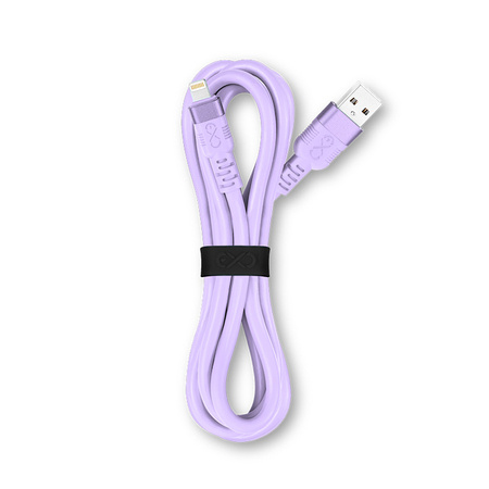 Kabel USB2.0 - USB-C eXc WHIPPY 2m biały