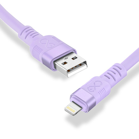 Kabel USB2.0 - USB-C eXc WHIPPY 2m biały