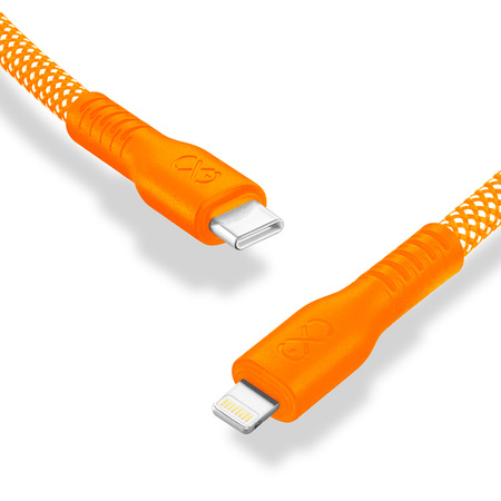 Kabel USB2.0 - USB-C eXc WHIPPY 2m biały