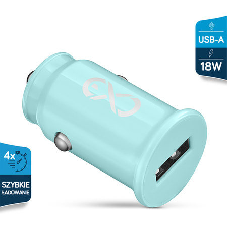 Ładowarka sieciowa eXc POWERFUL 4xUSB 6.8A czarna