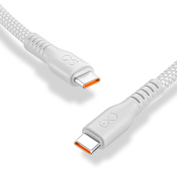 Kabel USB-USB-C eXc WHIPPY 2m, biały