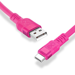 Kabel USB-USB-C eXc WHIPPY 2m, biały