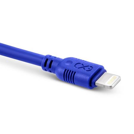 Kabel USB-Lightning eXc WHIPPY 0.9m granatowy