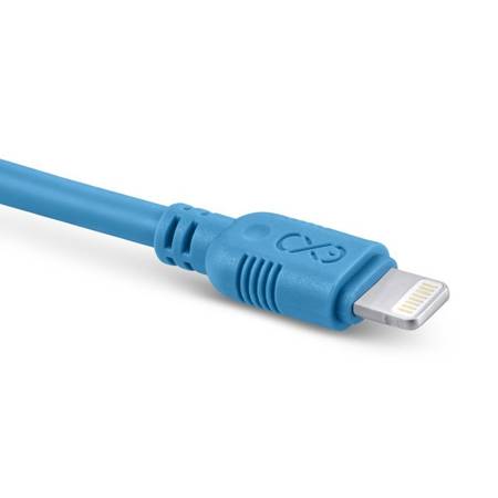 Kabel USB-Lightning eXc WHIPPY 0.9m niebieski