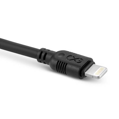 Kabel USB-Lightning eXc WHIPPY 2m, czarny