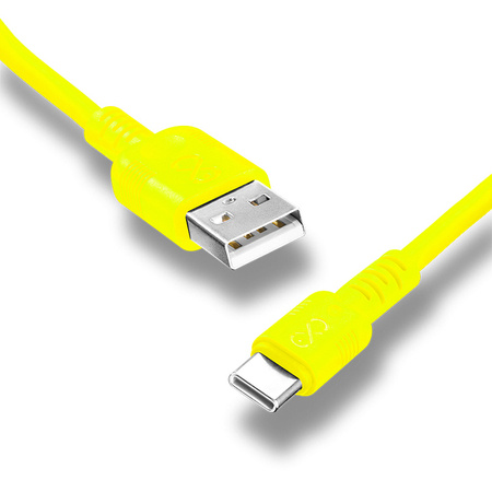 Kabel USB-USB-C eXc WHIPPY 2m, biały