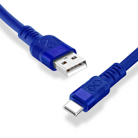 Kabel USB-USB-C eXc WHIPPY 2m, biały