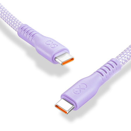 Kabel USB-USB-C eXc WHIPPY 2m, biały