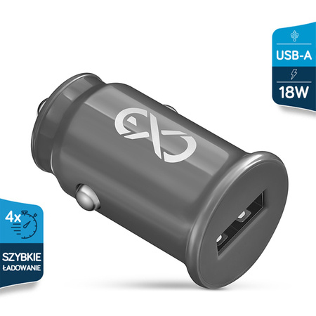 Ładowarka sieciowa eXc POWERFUL 4xUSB 6.8A czarna