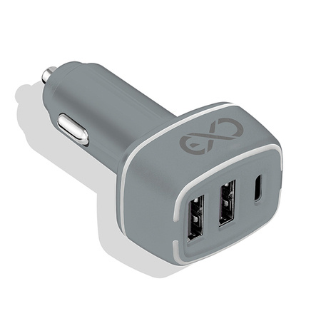 Ładowarka sieciowa eXc POWERFUL 4xUSB 6.8A czarna