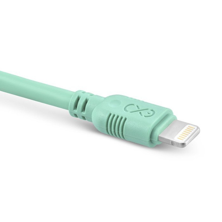 Kabel USB-Lightning eXc WHIPPY 0.9m miętowy