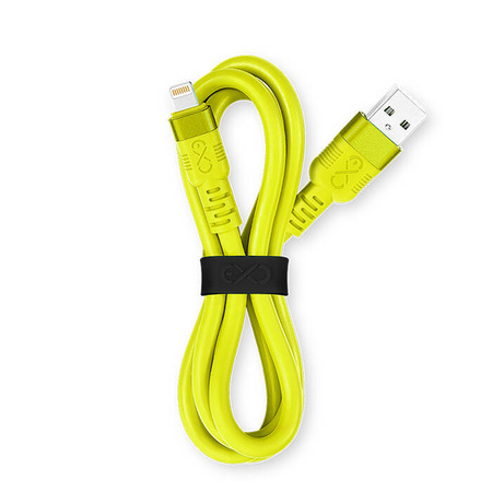 Kabel USB2.0 - USB-C eXc WHIPPY 2m biały