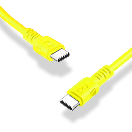 Kabel USB2.0 - USB-C eXc WHIPPY 2m biały