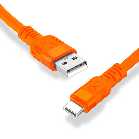 Kabel USB-USB-C eXc WHIPPY 2m, biały