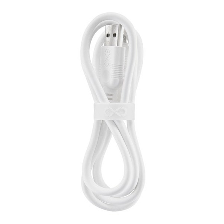 Kabel USB-Lightning eXc WHIPPY 0.9m biały