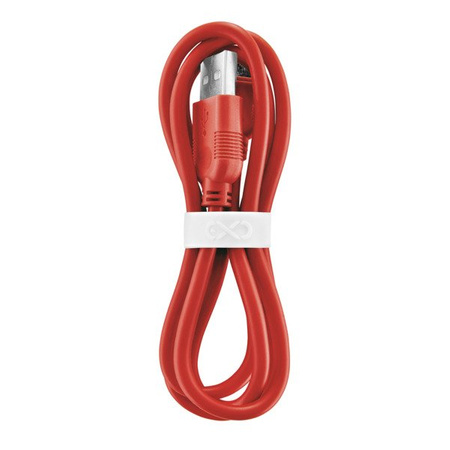 Kabel USB - micro USB eXc WHIPPY 0.9m czerwony