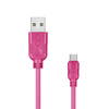 Kabel USB - micro USB eXc WHIPPY 2m róż