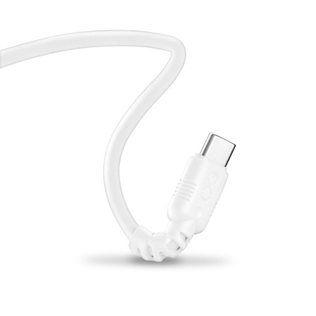 Kabel USB2.0 - USB-C eXc WHIPPY 2m biały