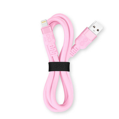 Kabel USB2.0 - USB-C eXc WHIPPY 2m biały