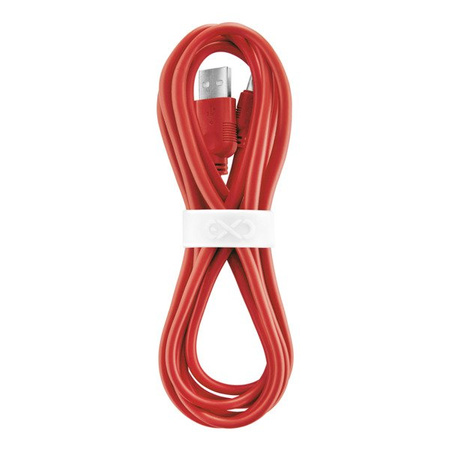 Kabel USB-Lightning eXc WHIPPY,2m,czer.