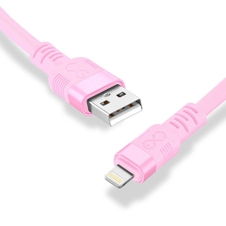 Kabel USB2.0 - USB-C eXc WHIPPY 2m biały