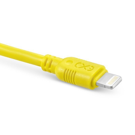 Kabel USB-Lightning eXc WHIPPY 2m, żółty