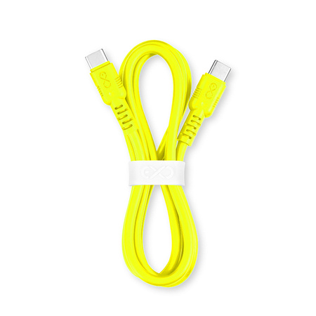 Kabel USB2.0 - USB-C eXc WHIPPY 2m biały