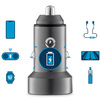 Ładowarka sieciowa eXc POWERFUL 4xUSB 6.8A czarna