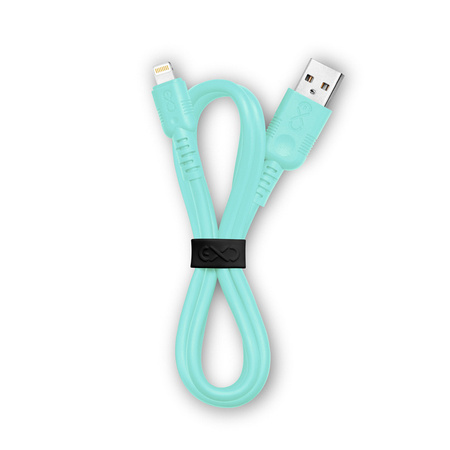 Kabel USB2.0 - USB-C eXc WHIPPY 2m biały