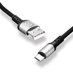 Kabel USBA-micro USB eXc BRAID 1.2m,czarny