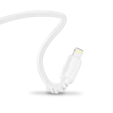 Kabel USB-C - Lightning eXc WHIPPY 2m biały