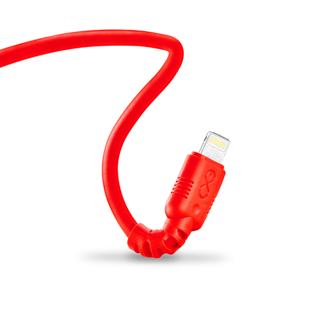 Kabel USB-C - Lightning eXc WHIPPY 2m czerwony